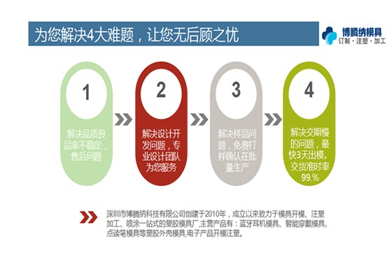 找高端的塑膠模具加工廠？來深圳博騰納看看